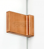 NEW TRENDY Kabina prysznicowa 90x110x200 Avexa Copper Brushed, podwójne drzwi EXK-3673